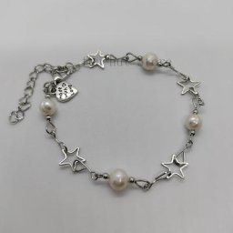 Bracelets étoiles et perles assemblés à la main noyau de fée KI Y2K Alt mignon