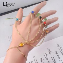 MF ite Power IsotGauntlet Bracelets pour femmes et filles Bracelets en pierre précieuse Cadeau de