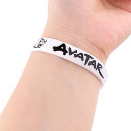 Bracelet Avatar en Silicone pour Homme et Femme Jonc à la Mode Bijoux Cadeaux J3284