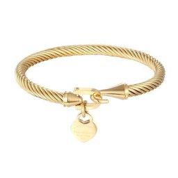 Bijoux de haute qualité amour pour toujours coeur de pêche et Bracelet en fil de couleur or