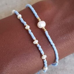 Go2boho-Bracelets de perles pour femmes bijoux bohème en verre faits à la main ajustables