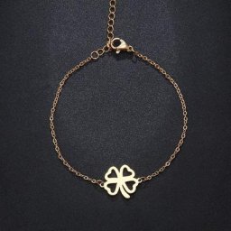 DOTIFI-Bracelet en Acier Inoxydable pour Femme et Homme Bijoux de Fiançailles pour Amoureux Creux