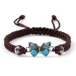 Bracelet en corde tressée colorée pour femmes et hommes bijou ajustable fait à la main à la mode