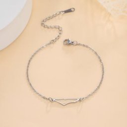 Skyrim-Bracelets carte d'Israël et de Palestine pour femme acier inoxydable géographie