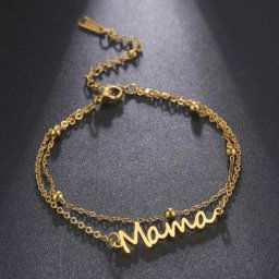 Cazador-Bracelet à breloques en acier inoxydable pour femme bijoux à la main cadeau de fête des