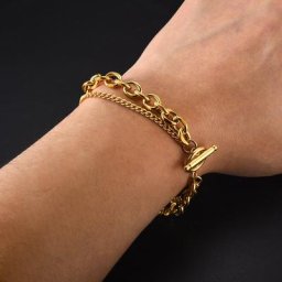 Bracelet en chaîne cubaine pour hommes et femmes bijou classique en acier inoxydable de 2 mm de