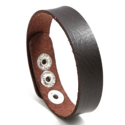 Ventes directes d'usine! Bracelets en cuir marron pour hommes et femmes bracelets de documents