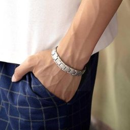 Bracelet magnétique Anti-Fatigue pour hommes et femmes soins de santé perte de poids thérapie
