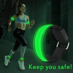 Bracelet lumineux LED différents Styles ceinture de sécurité pour la course de nuit cyclisme 1