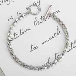 Collier en grains de café en acier inoxydable pour hommes et femmes bracelet de mot de