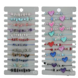 Bracelet tressé en perles irrigation multi-styles pour hommes et femmes ULréglable coquillage