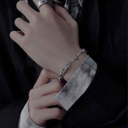 Bracelet étoile à six branches pour femme collier gothique bijoux esthétiques pour adolescents
