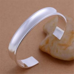 Bracelet en argent plaqué 925 pour femmes et hommes bijoux de haute qualité breloque à la mode