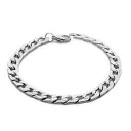 Bracelet gourmette JOLink pour homme bracelets en acier inoxydable cadeaux de bracelet largeur