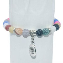 Bracelet porte-bonheur en pierre naturelle pour hommes et femmes perles Annie œil de tigre