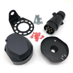 Connecteur de remorque à 7 broches 6 pièces/ensemble pinces de fil jeu de joints adaptateur pour