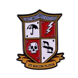 Broche emblème de l'école Umbrella Academy inspiré de l'uniforme de la série télévisée!