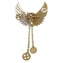 Broche de style Steampunk bijoux à la mode broche de Badge mignon cadeau Cosplay
