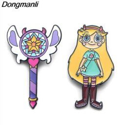 Épingles et broches en émail Anime Princess épingles à bijoux pour sacs à dos insigne de sacs pour