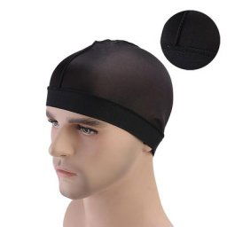 Casquette Crépue Soyeuse Unisexe pour Homme et Femme Turban Extensible à Large Bande Doublure de