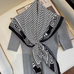 Foulard en soie pour Femme Vintage quatre saisons 90x90cm Hijab Bandana