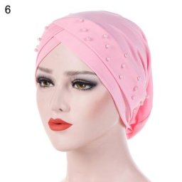 Casquettes intérieures pour femmes musulmanes pour hijab couvre-chef indien turban bonnet avec