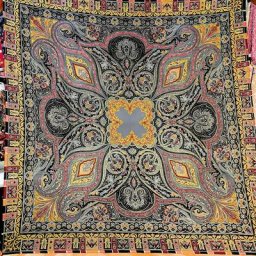 Écharpe en cachemire pour femme pashmina châles écharpes carrées enveloppes hijab bandana