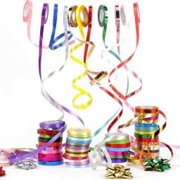 Ruban de Ballon Laser de 5mm 10 Mètres/Rouleau Accessoire de ixd'Anniversaire et de Mariage