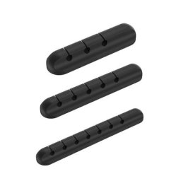 Y1AE – organiseur de câbles USB support Flexible enrouleur de câbles USB Clips en Silicone rangés