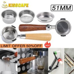 Mir de filtre de remplacement pour Delonghi EC680 685 porte-filtre à café sans fond trois