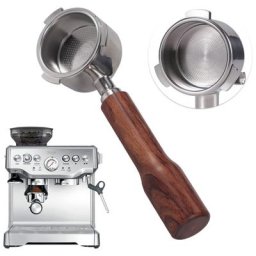 Porte-filtre à café sans fond remplacement du panier de filtre accessoires de machine à expresso