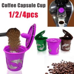 Filtre à café réutilisable dosette tasse rechargeable résistante à la chaleur écologique pour