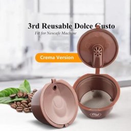 ICafilas-Capsules de café réutilisables de 3ème génération dosettes de Dolce Gusto parfaites pour