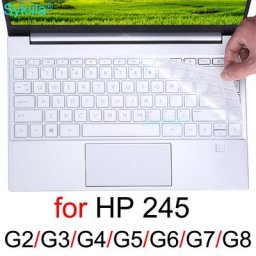 Juste de clavier en silicone TPU pour ordinateur portable NipEssential HP 245 G8 245 G7 245