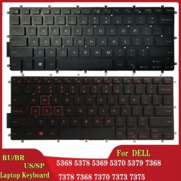 Clavier d'ordinateur portable pour DELL Inspiron 15 russe américain espagnol latin braz eria