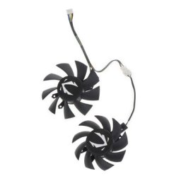 Ventilateur de refroidissement de carte vidéo pour ZOTAC GAMING GeForce GTX 1660 75mm 4 broches