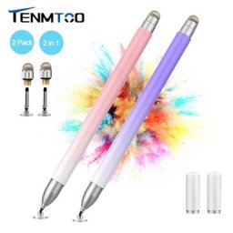 Tenmtoo Stylet pour écran Tactile Stylet pour iPad Stylet capacitif Universel avec Capuchon