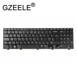 GZEELE – clavier noir sans rétro-éclairage pour ordinateur portable/Notebook Dell QWERTY anglais