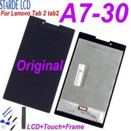 Original pour Lenovo Tab 2 tab2 A7-30HC A7-30 A7-30DC LCD Écran Tactile Digitizer Capteurs Verre