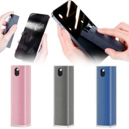 2 - en - 1 écran nettoyant vaporisateur bouteille ordinateur tablette téléphone portable Universal