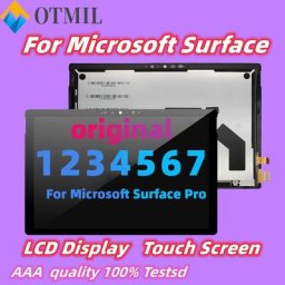 Écran tactile LCD pour Microsoft Surface Pro 1 3 4 5 6 7 100% testé 1866 testé nouveau 1807
