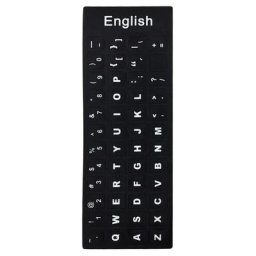 Couverture de protection de clavier en PVC lettres russes espagnoles anglaises et françaises