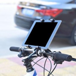 Support universel réglable de 7 à 12 pouces pour moto et vélo avec Microphone musique pour ipad