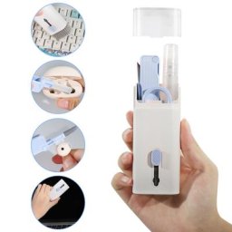 Kit de brosse de nettoyage de clavier d'ordinateur 7 en 1 stylo de nettoyage pour écouteurs