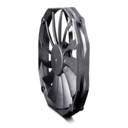 H7JA – ventilateur PWM silencieux châssis de radiateur à haut flux d'air conception à 13 pales
