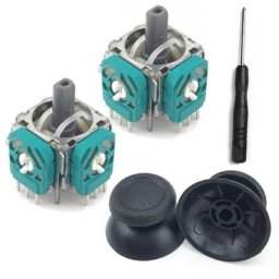 Joystick de pouce 3D pour Sony boutons et bascule droite remplacement PS4 PS4 Slim Pro 4