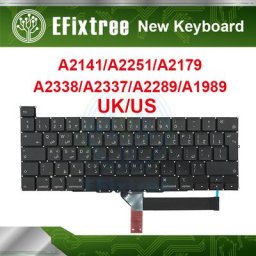 Ordinateur portable A2338 A2337 A2141 A2289 A2179 A2151 A1989 Clavier Pour Macbook Pro Air Retina