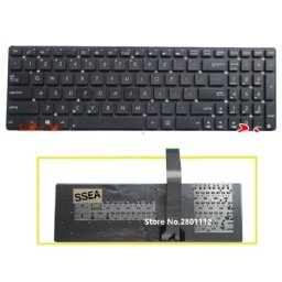 Clavier anglais américain pour ordinateur portable ASUS sans cadre K55 K55A K55N K55V A55