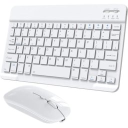 Clavier sans fil portable Bluetooth ultra-mince Apple iPad iPhone Samsung tablette téléphone