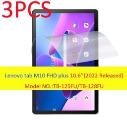 Protecteur d'écran souple l'horloge pour Lenovo Tab M10 FHD plus 3rd Isabel 2022 10.6 en effet